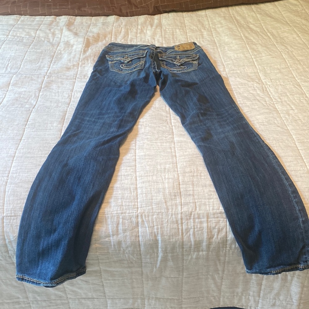 Silver Jeans Suki 17” Surplus